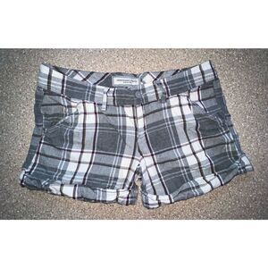Plaid Shorts ~ Abercrombie & Fitch ~ Sz 6 ~ EUC